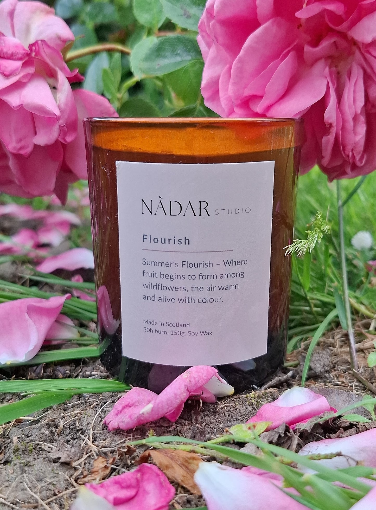 Flourish -Hand poured, soy wax candle