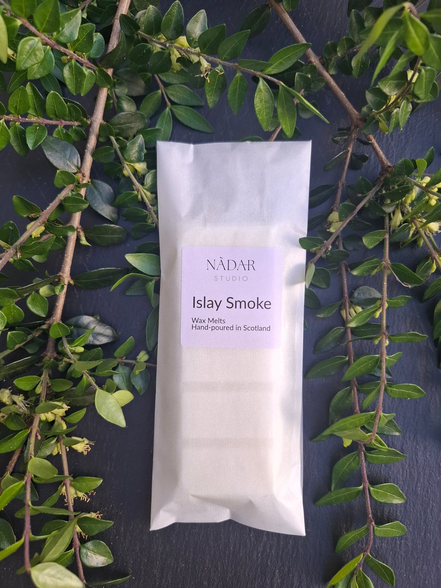 Islay Smoke - soy wax, Hand-poured wax melt