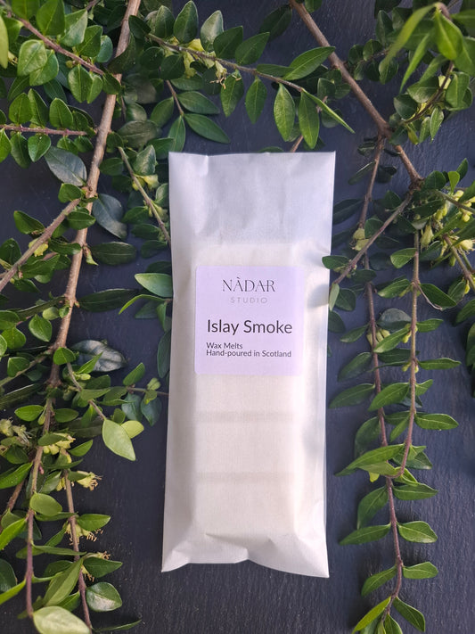 Islay Smoke - soy wax, Hand-poured wax melt